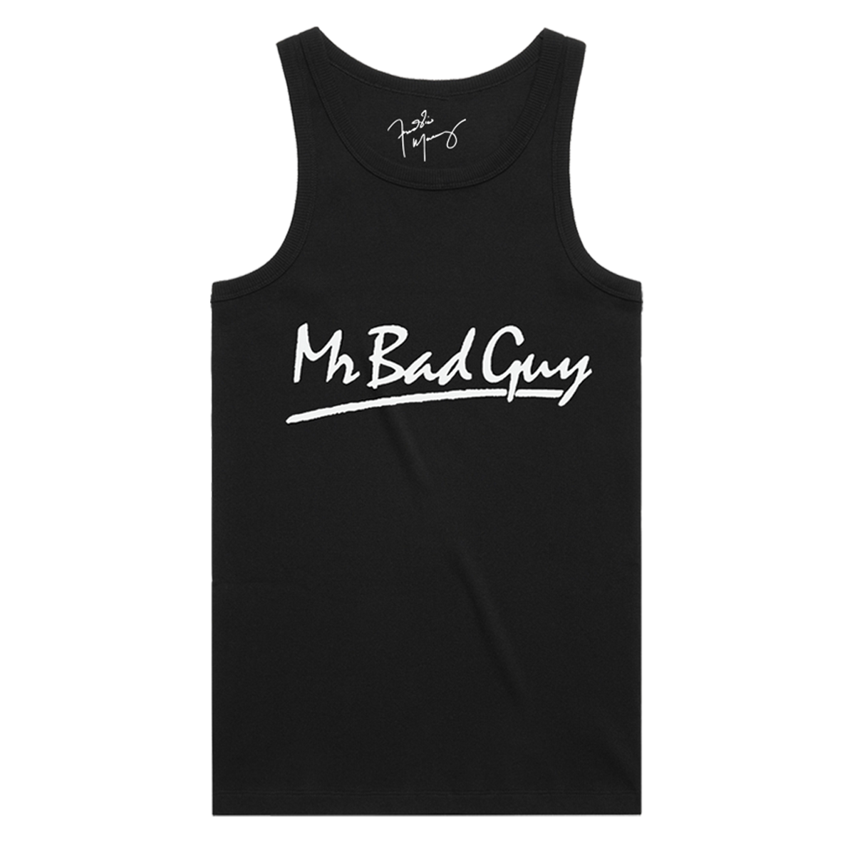 Freddie Mercury "Mr. Bad Guy" Tank - Black – Freddie Mercury UK