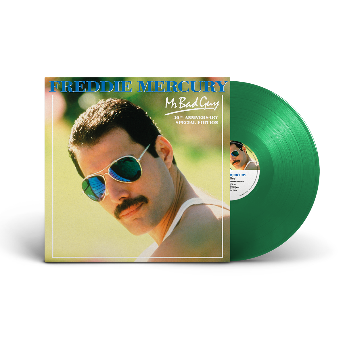 Mr. Bad Guy 40th Anniversary Special Edition LP - Green – Freddie