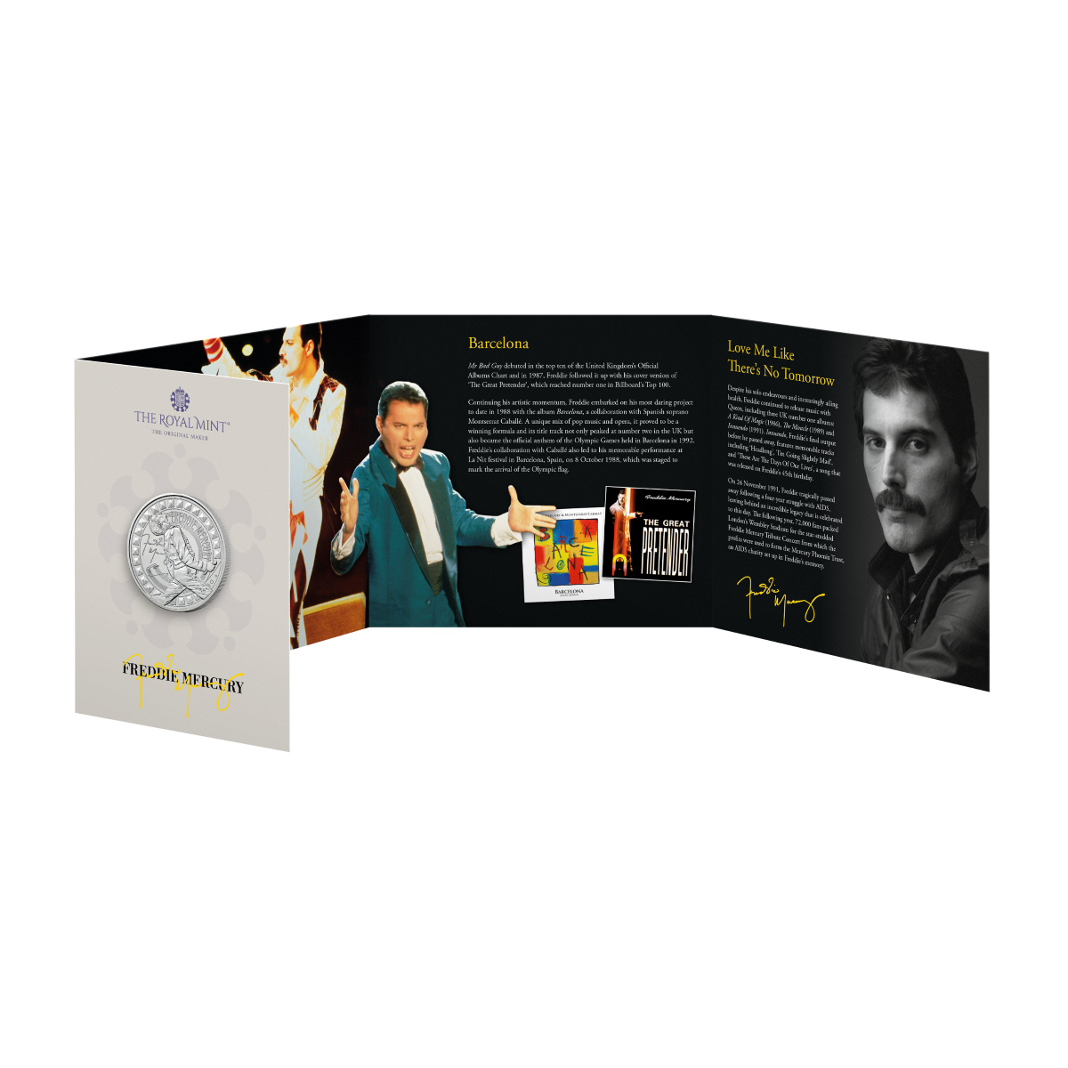 Freddie Mercury 2025 - £5 Coin – Freddie Mercury UK