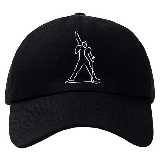 Freddie Mercury Signature Silhouette Cap front