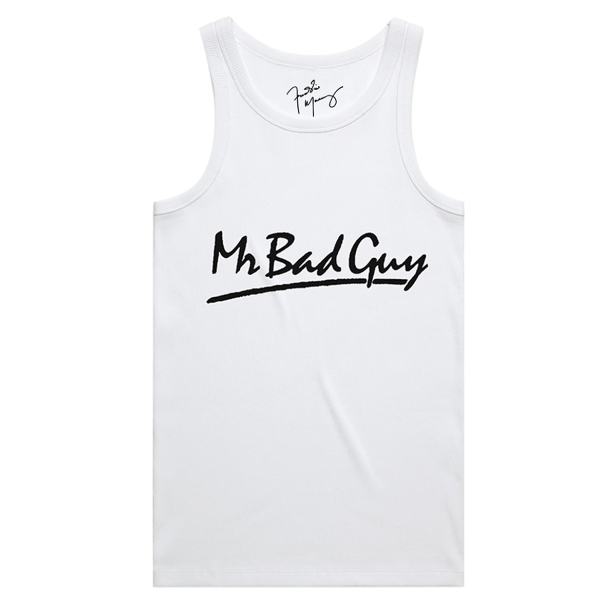 Freddie Mercury "Mr. Bad Guy" Tank - White