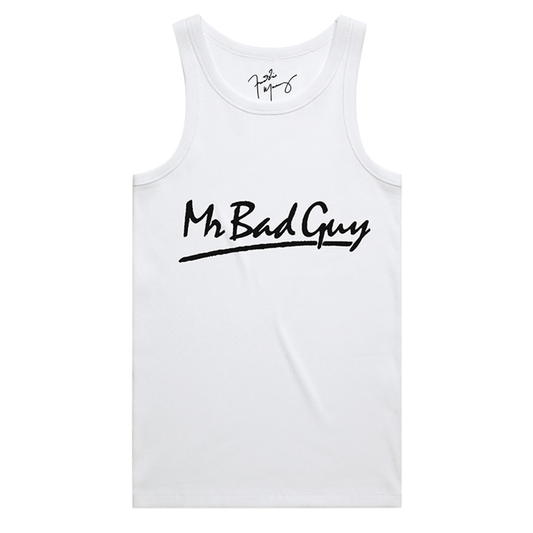 Freddie Mercury "Mr. Bad Guy" Tank - White